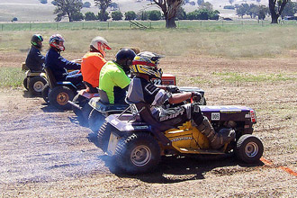 Racing Lawn Tractors
