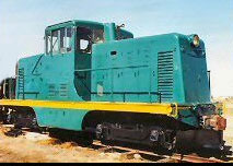 Locomotive at the North Florida Railway Museum
